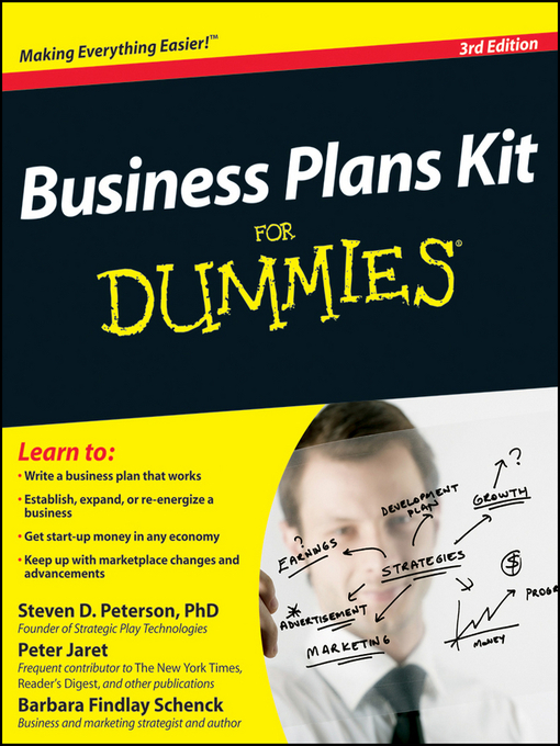 Title details for Business Plans Kit For Dummies by Steven D. Peterson - Wait list